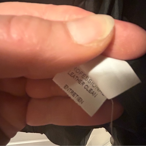 cacharel Holt Renfrew leather ruffle puff shoulder jacket - Picture 11 of 13